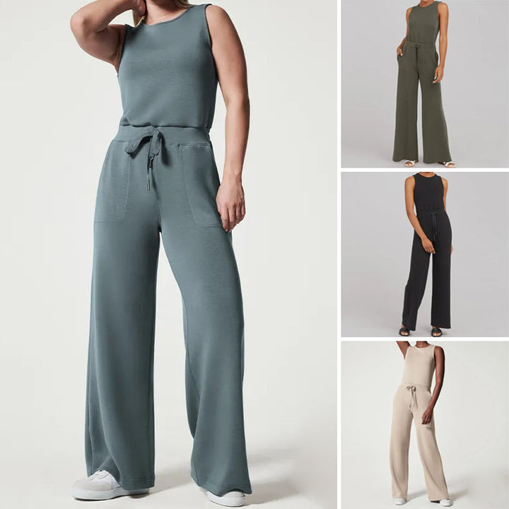 Desiree - Mouwloze strakke jumpsuit