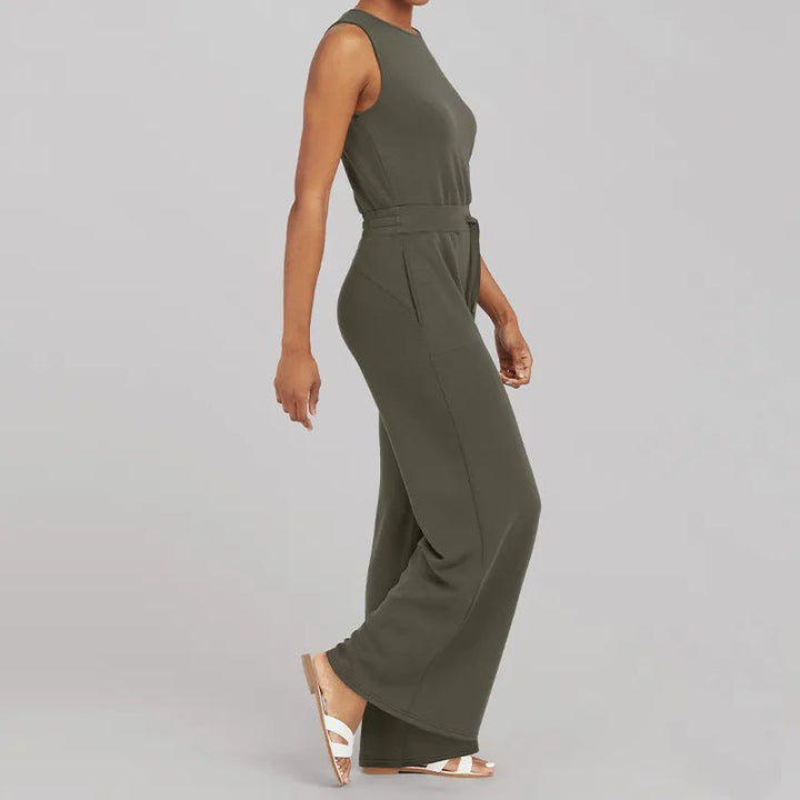 Desiree - Mouwloze strakke jumpsuit