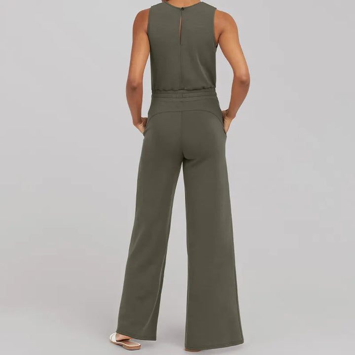 Desiree - Mouwloze strakke jumpsuit