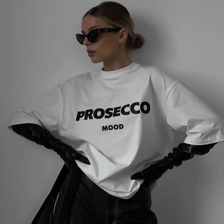 Charie | The Trendy Prosecco-Mood™ Tee Oversized