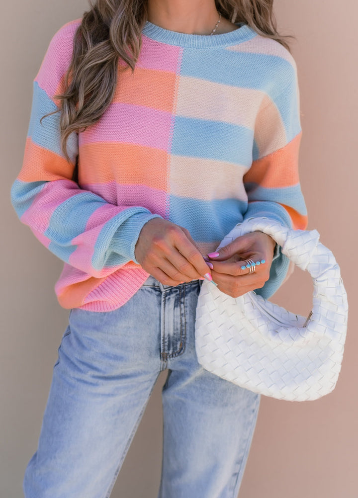 Soleil | Kleurrijke Lente Sweater