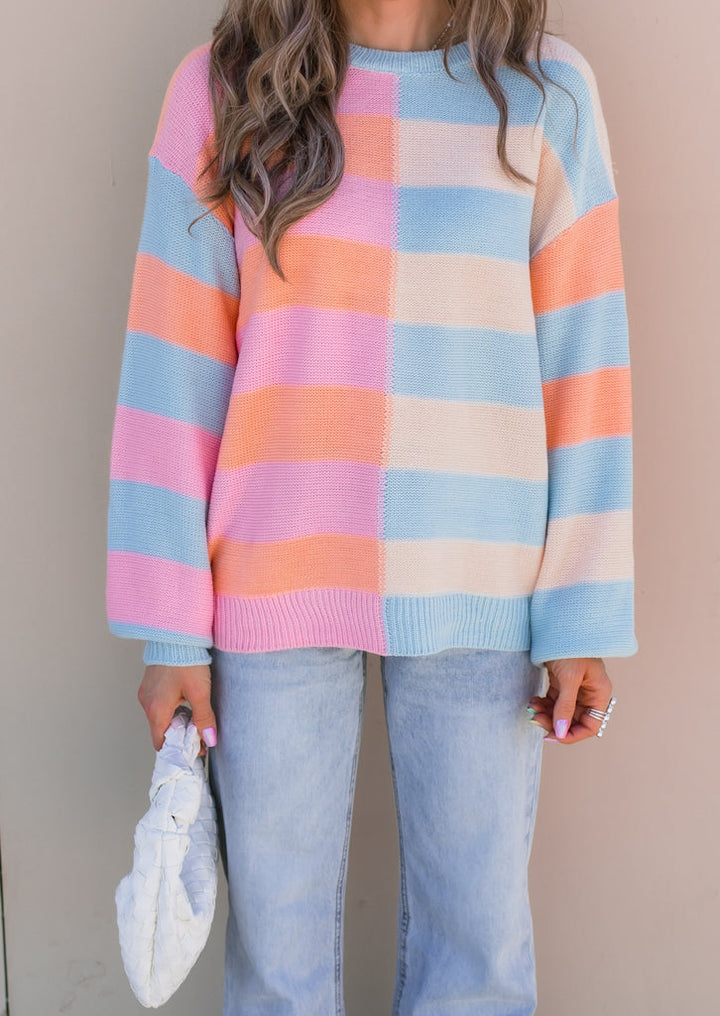 Soleil | Kleurrijke Lente Sweater