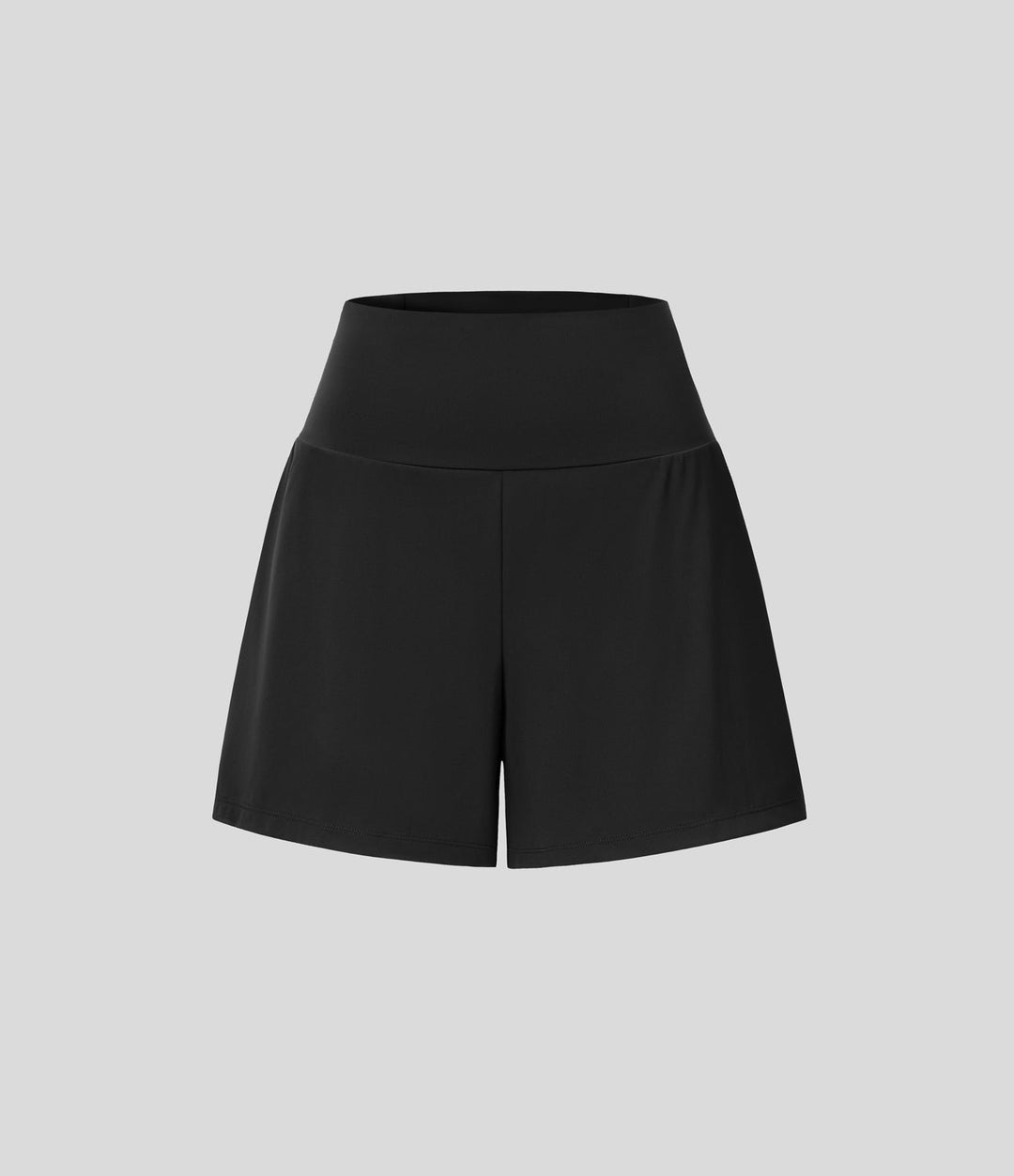 Gayle | 2-in-1 yogashort met hoge taille, achterzak en zijzak