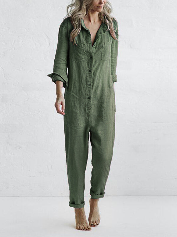 Jade | Gecombineerde Knoop Jumpsuit