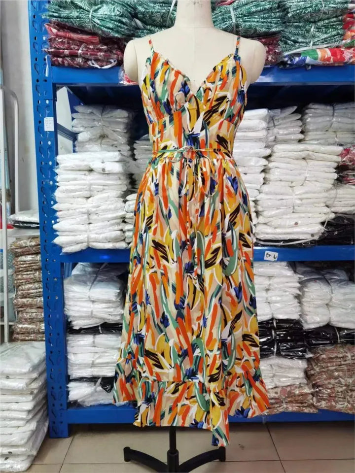 Zariyah - Kleurrijke jurk