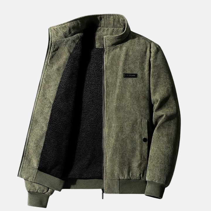 Max - Corduroy jas met sherpa voering