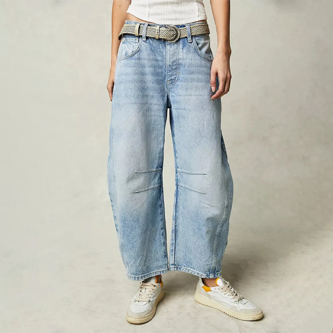 Nea | Jeans comfort wijde pijp