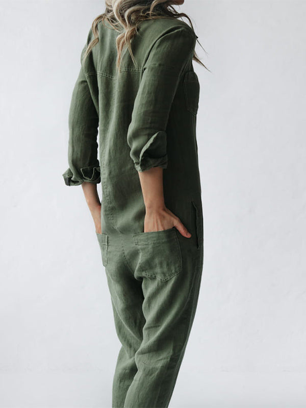 Jade | Gecombineerde Knoop Jumpsuit