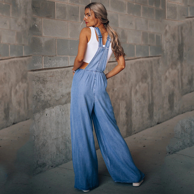 Solenn - Denim jumpsuit