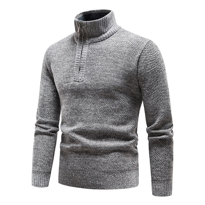 Hadrian - Moderne Half-Zip Trui voor Heren