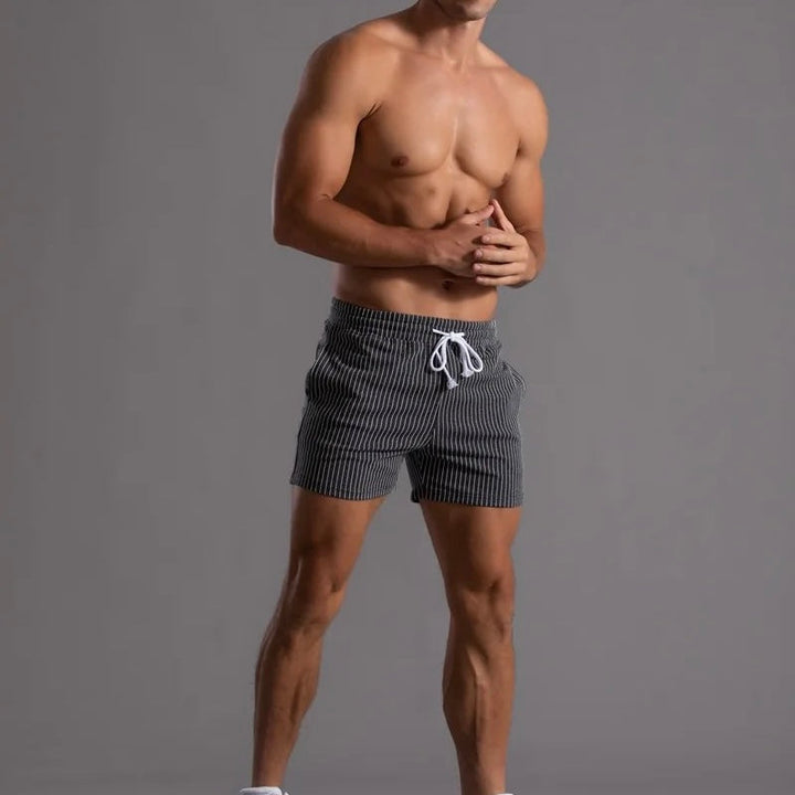 Ryder | Gestreepte Jogger Shorts