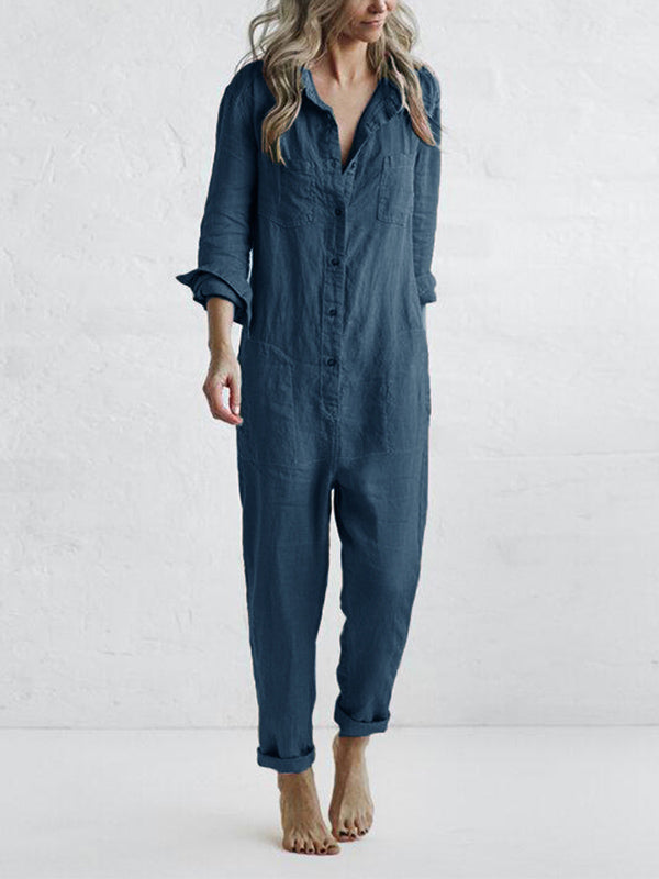 Jade | Gecombineerde Knoop Jumpsuit