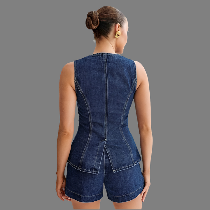 ILARIA | 2-DELIGE DENIM SET