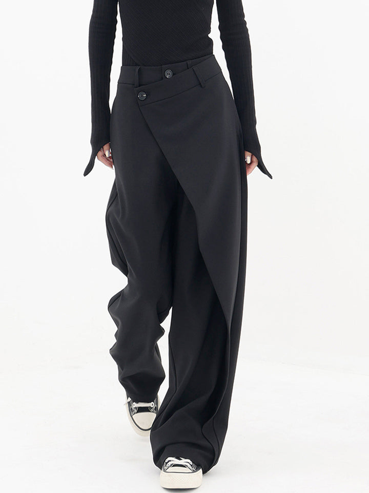 PERRY ASYMMETRISCHE BAGGY BROEK