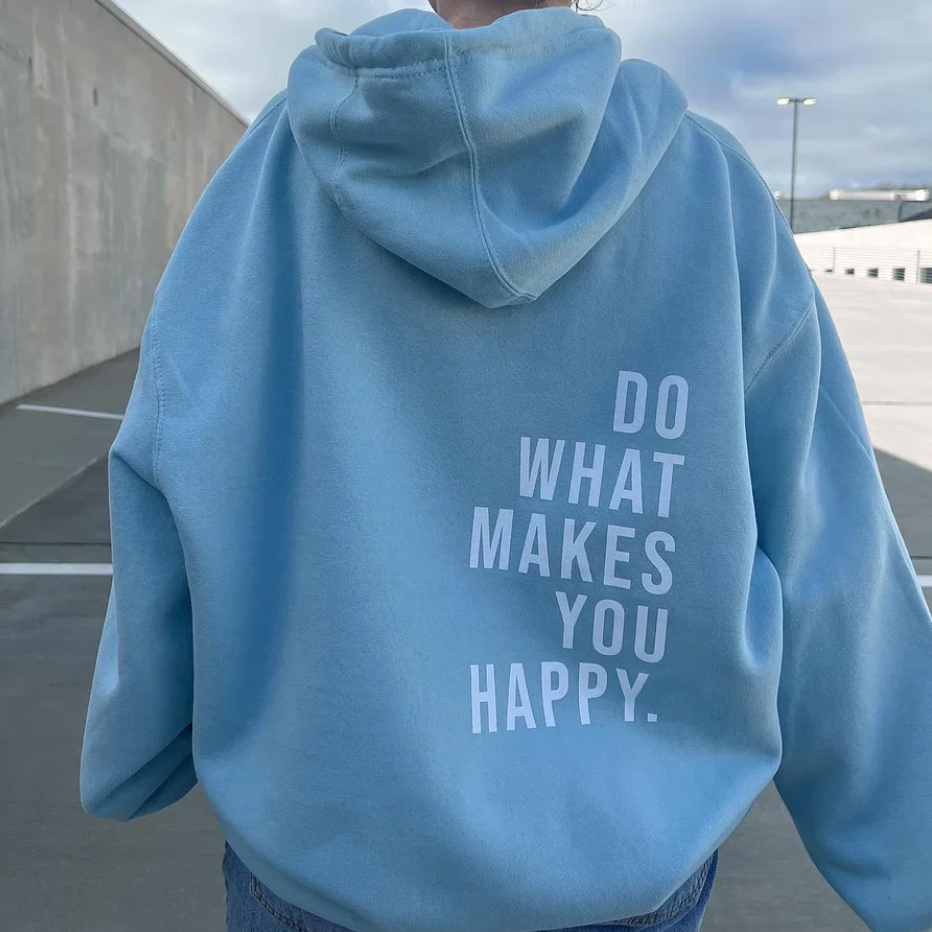 Jasmin - Stijlvolle hoodie met letters