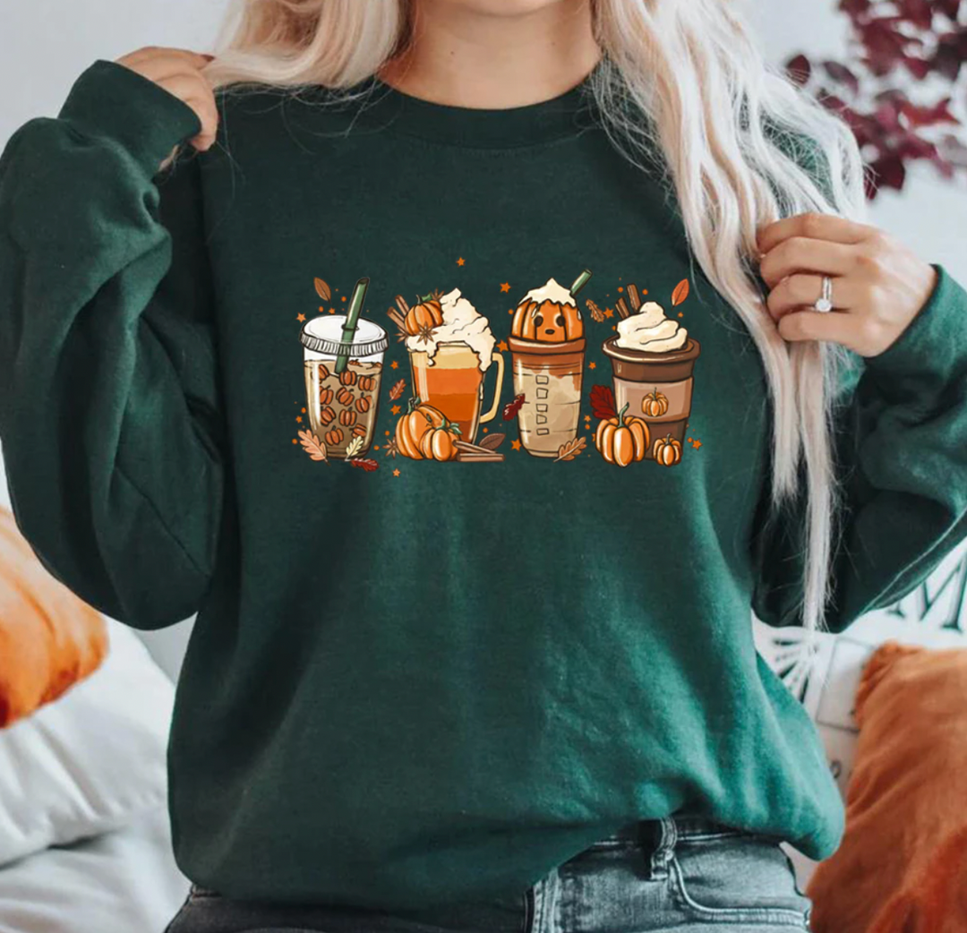 PUMPKIN SPICE - Stijlvolle trui met een aangepast ontwerp