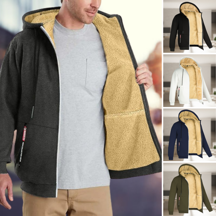 Renzo | Stylische Herrenjacke mit weichem Fleece-Futter