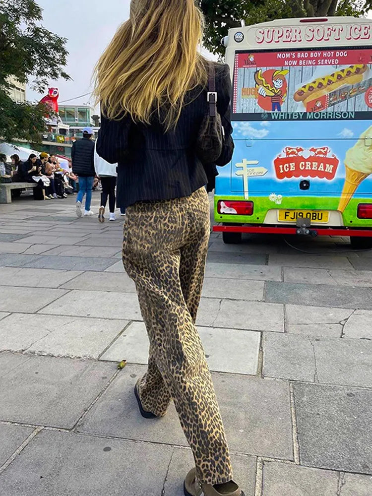 Emmeline Leopard Pants | De Trendy virale panter-broeken!