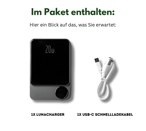 Luna - Magnetische Powerbank