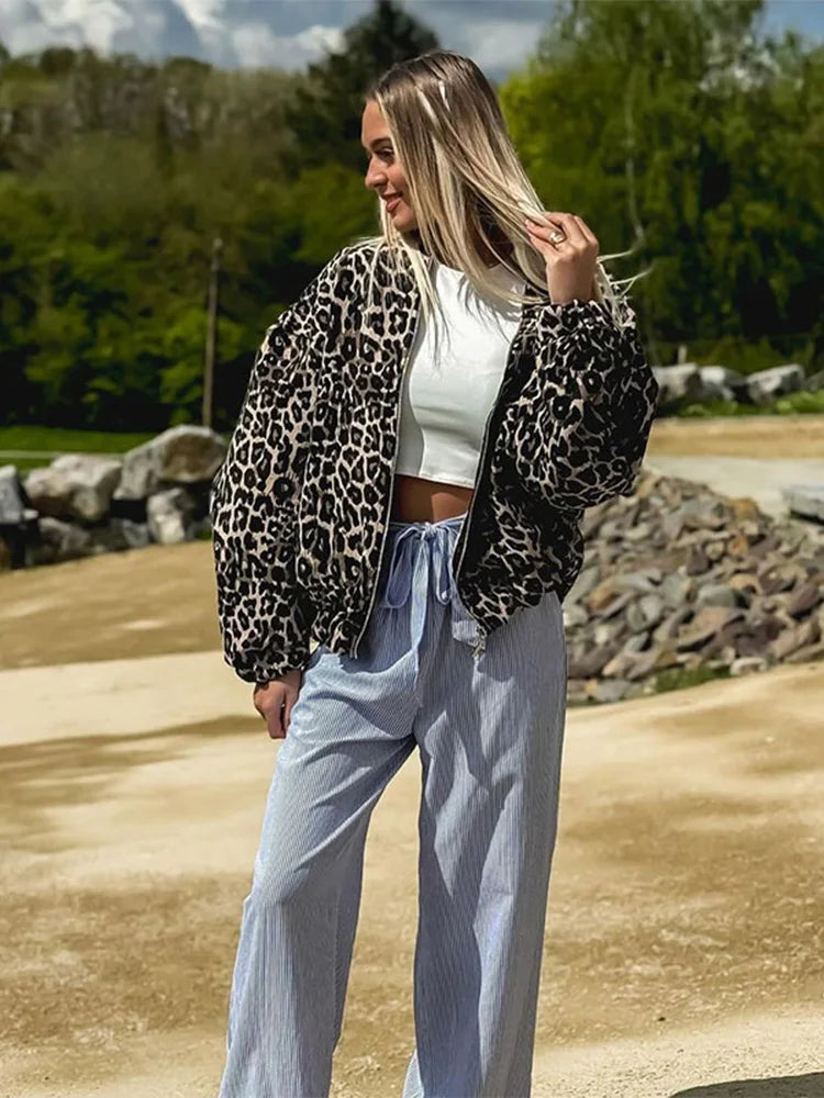 Lanie | Leopard Jacket