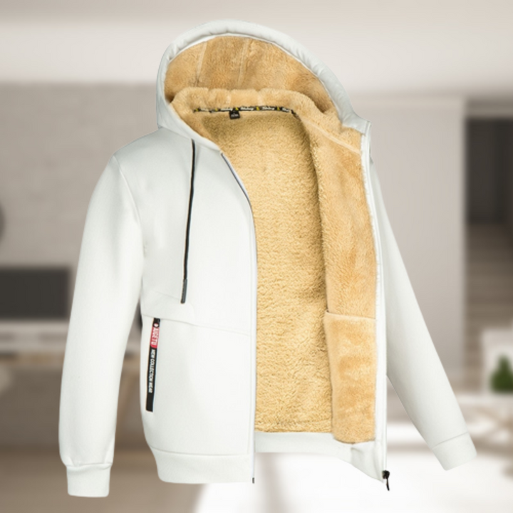 Renzo | Stylische Herrenjacke mit weichem Fleece-Futter