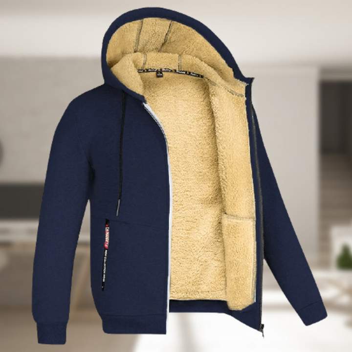 Renzo | Stylische Herrenjacke mit weichem Fleece-Futter