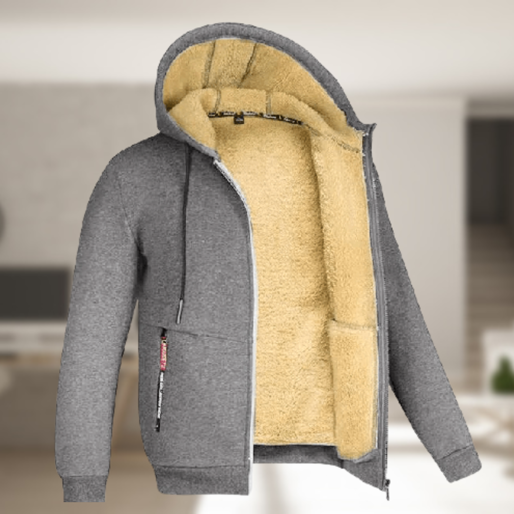 Renzo | Stylische Herrenjacke mit weichem Fleece-Futter