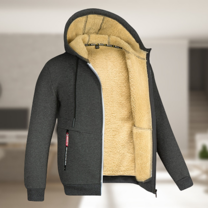 Renzo | Stylische Herrenjacke mit weichem Fleece-Futter