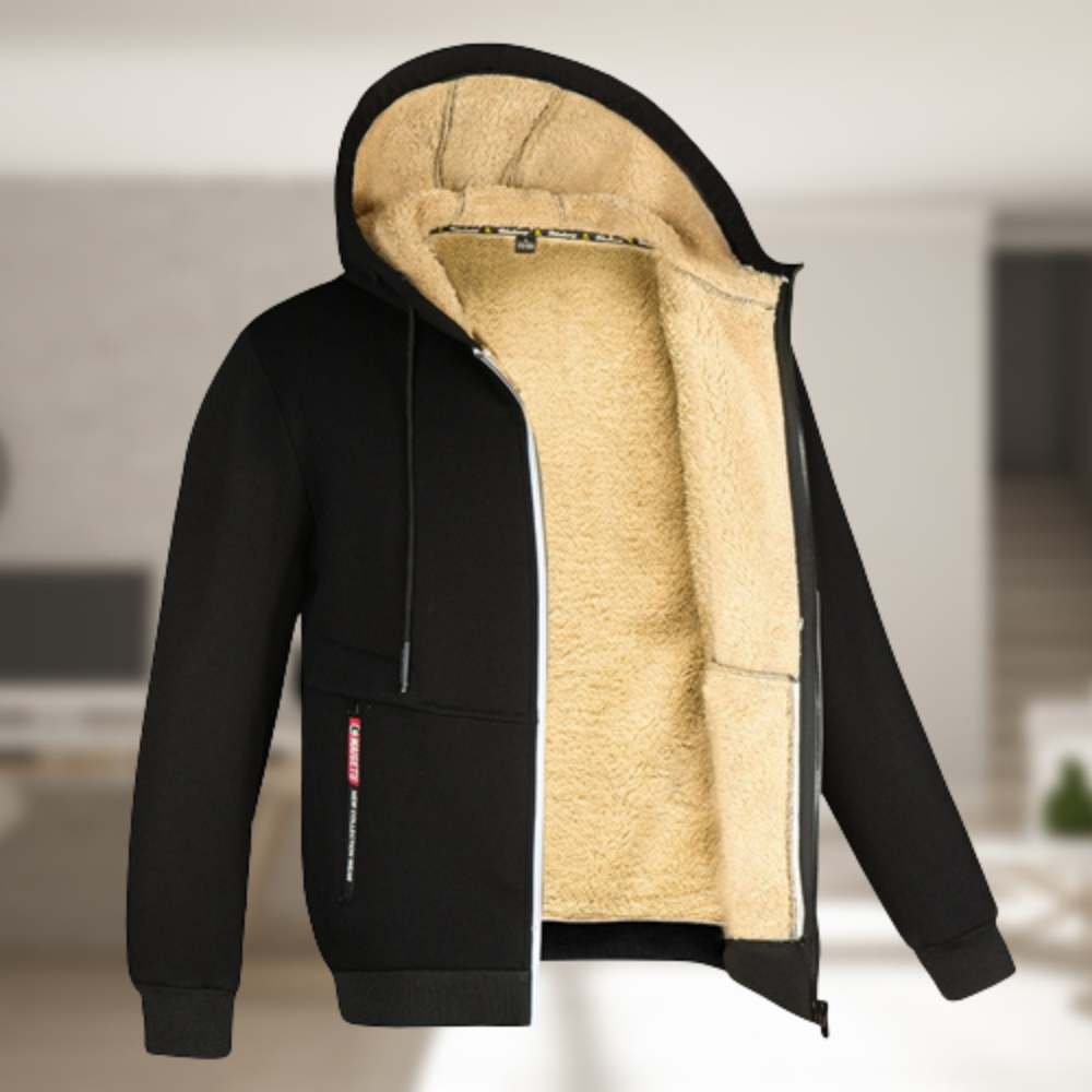 Renzo | Stylische Herrenjacke mit weichem Fleece-Futter