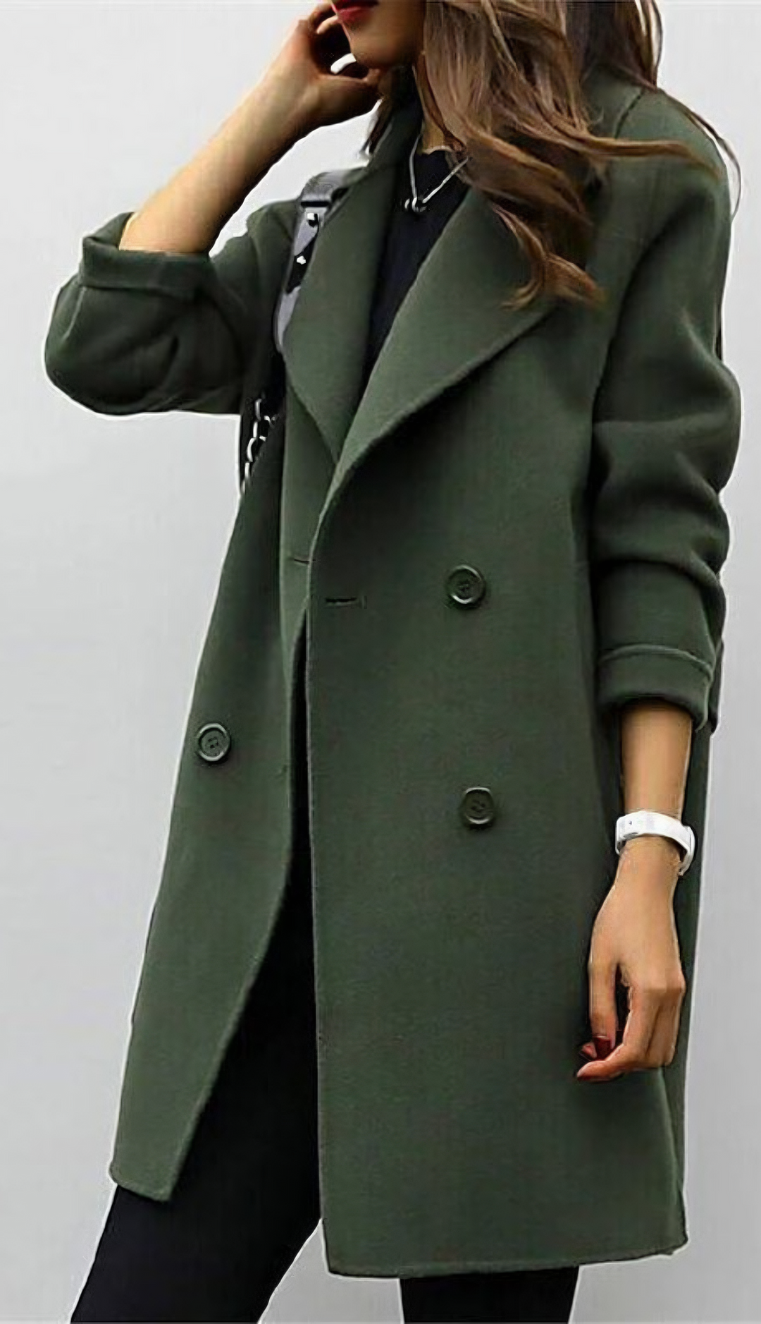 Stazie | Lange trenchcoat