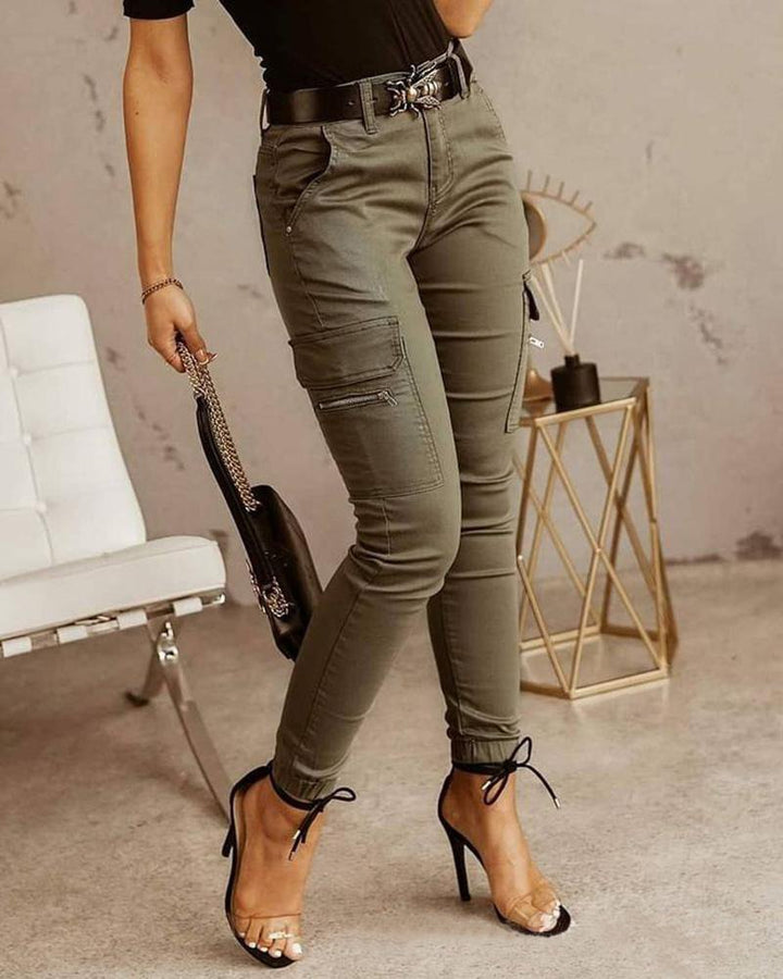 Nieves | Dames cargo broek