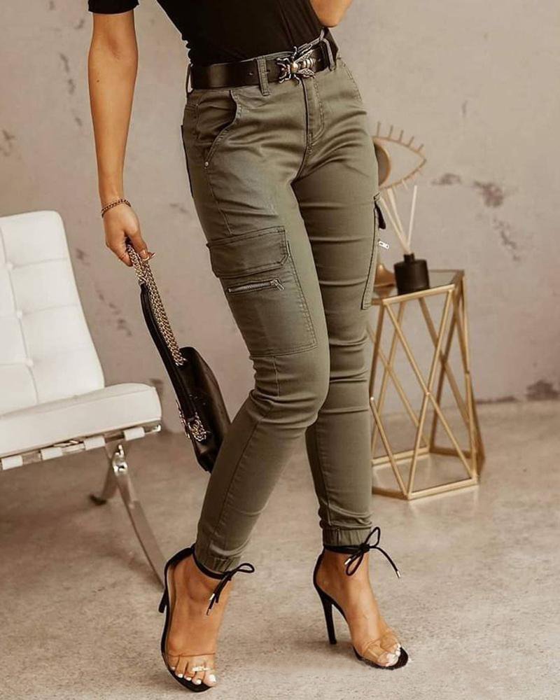 Noor | Dames cargo broek | 1+1 GRATIS